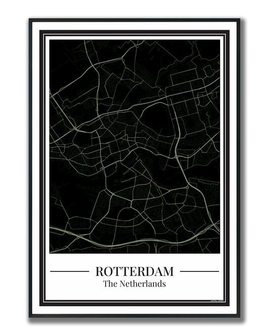 Rotterdam - Poster Cool Mint