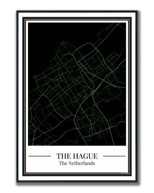 The Hague - Poster Cool Mint