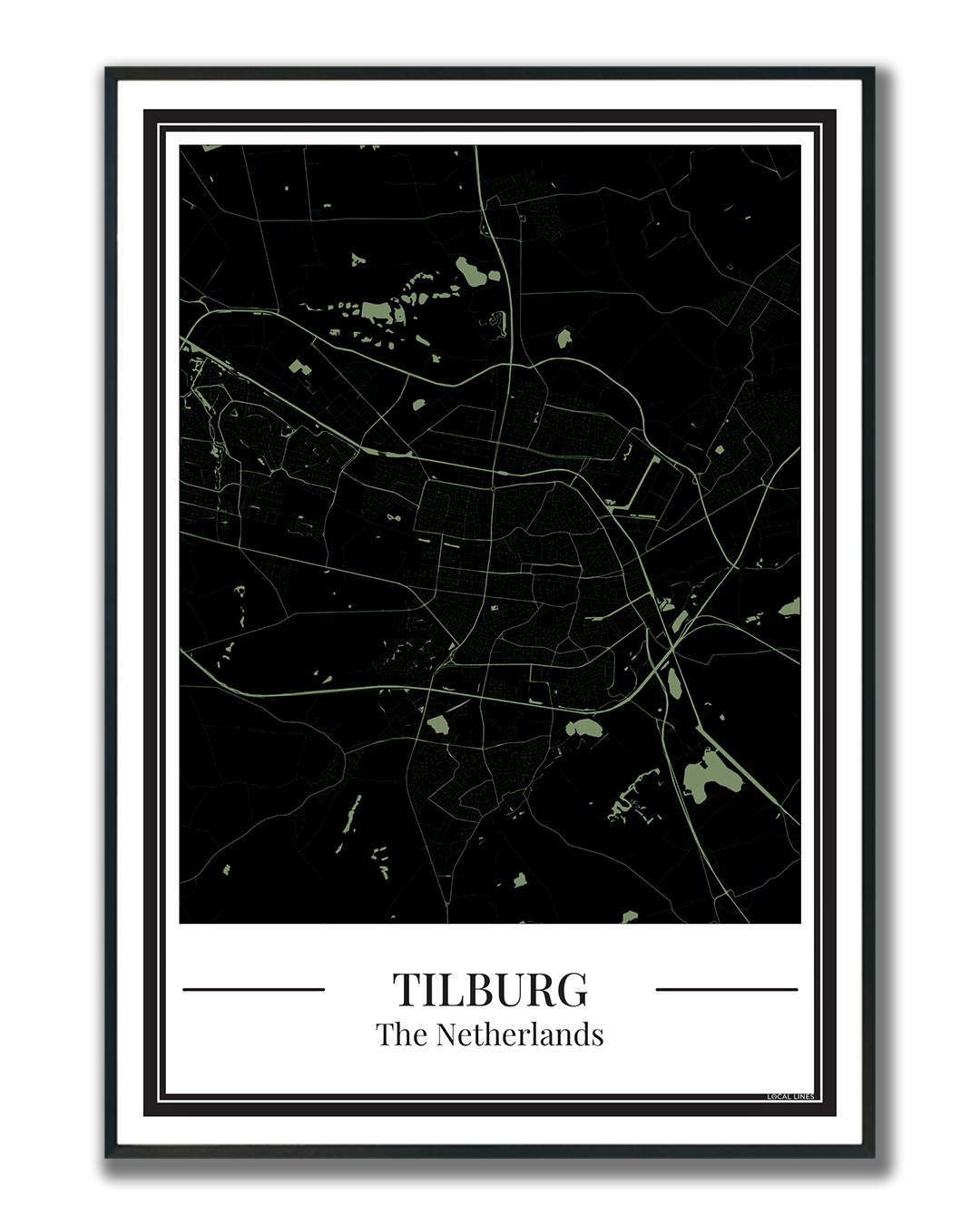 Tilburg - Poster Cool Mint