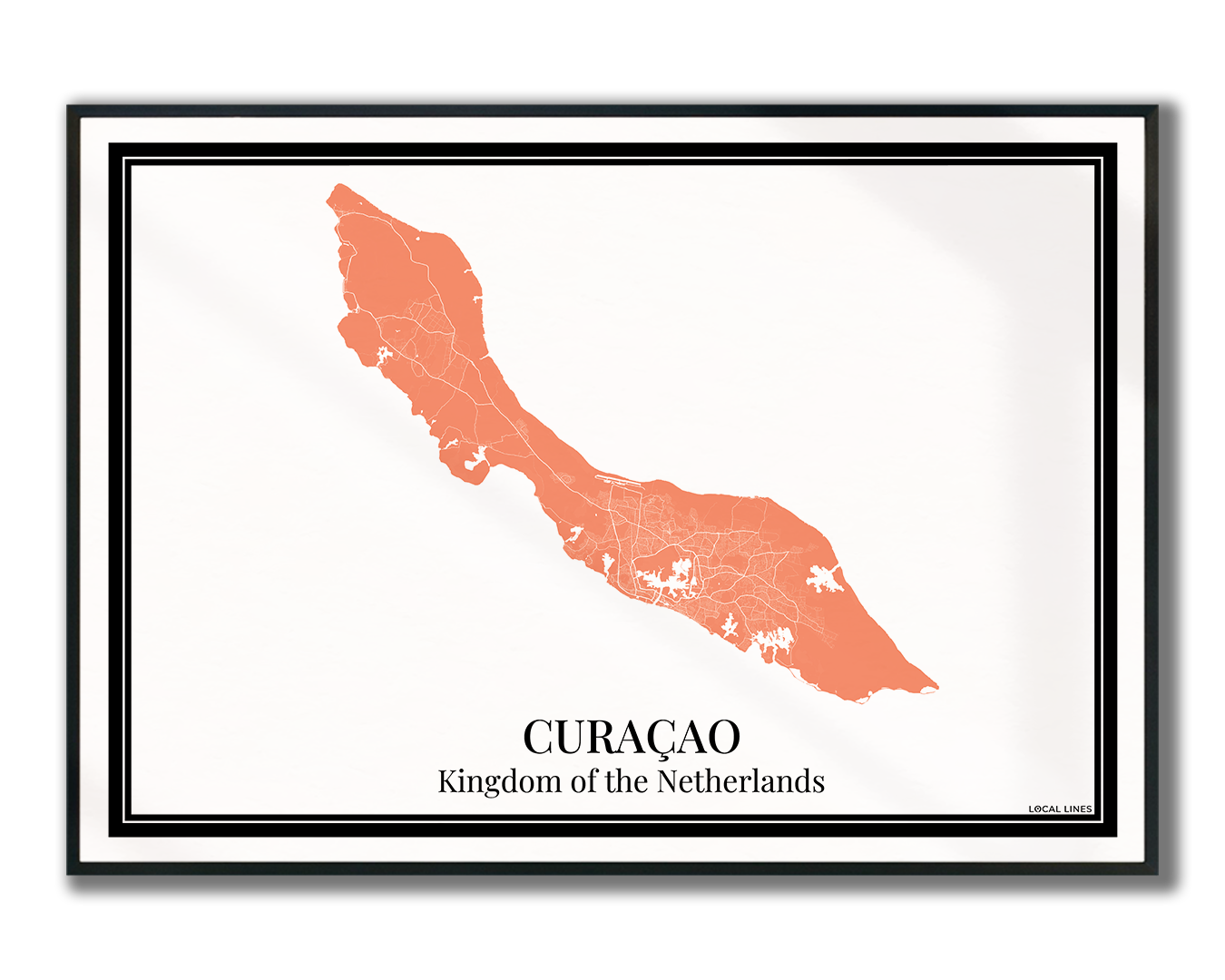 Curaçao - Poster Warm Peach