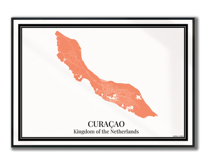 Curaçao - Poster Warm Peach