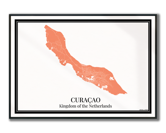 Curaçao - Poster Warm Peach
