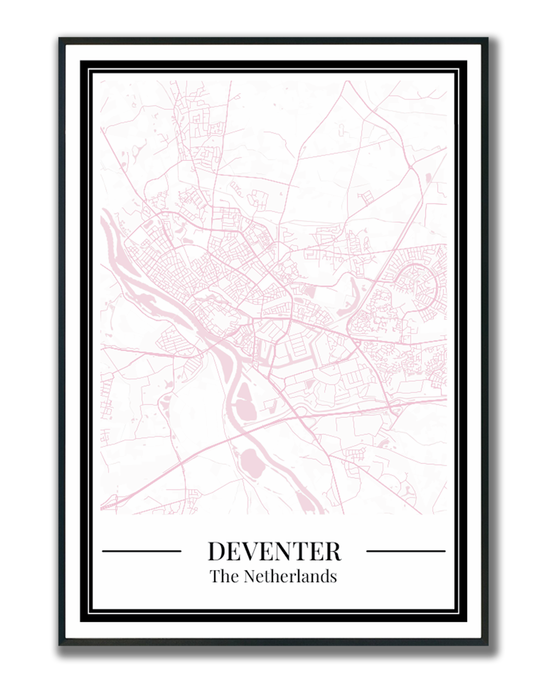 Deventer - Poster Blush Pink