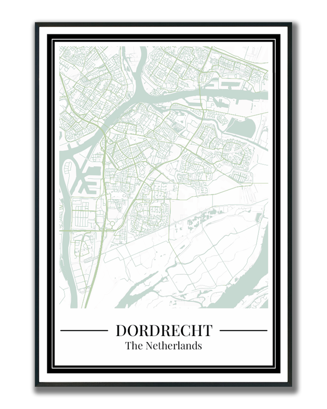 Dordrecht - Poster Sage Green