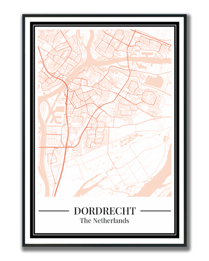 Dordrecht - Poster Warm Peach