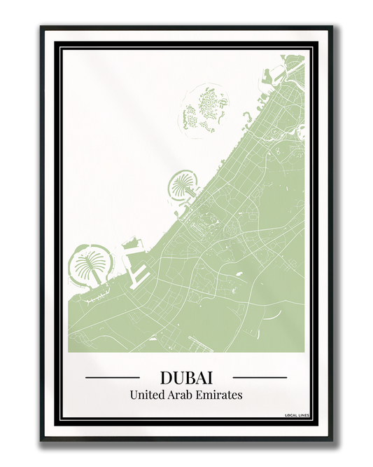 Dubai - Poster Sage Green