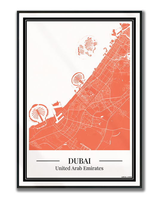 Dubai - Poster Warm Peach