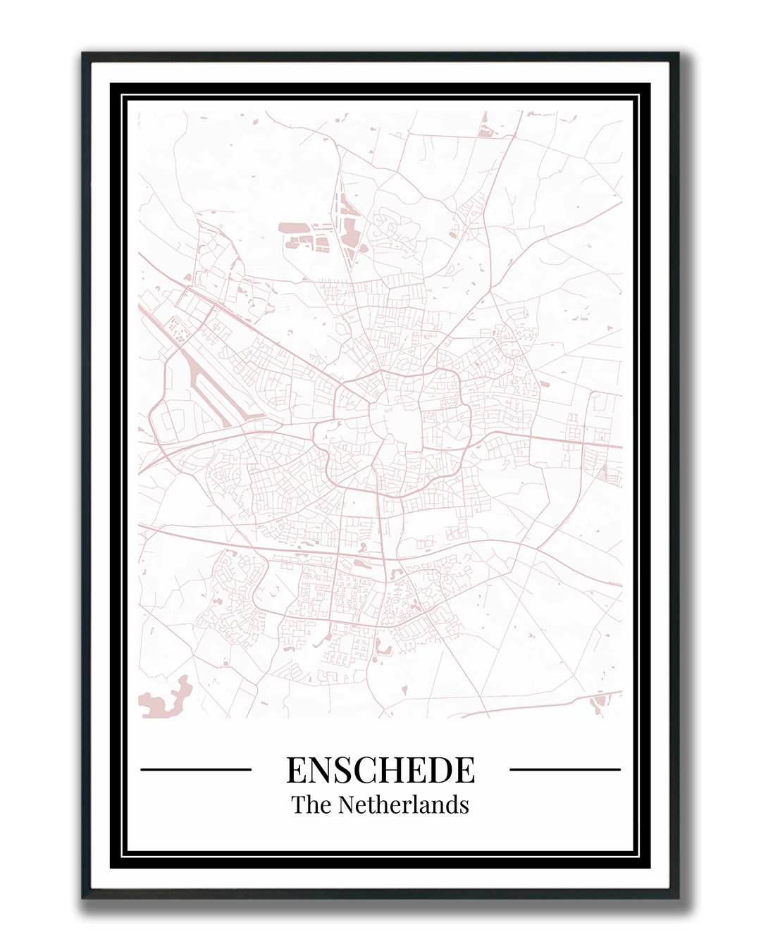Enschede - Poster Blush Pink