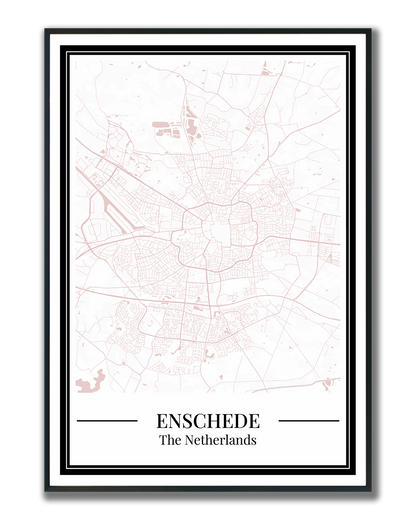 Enschede - Poster Blush Pink