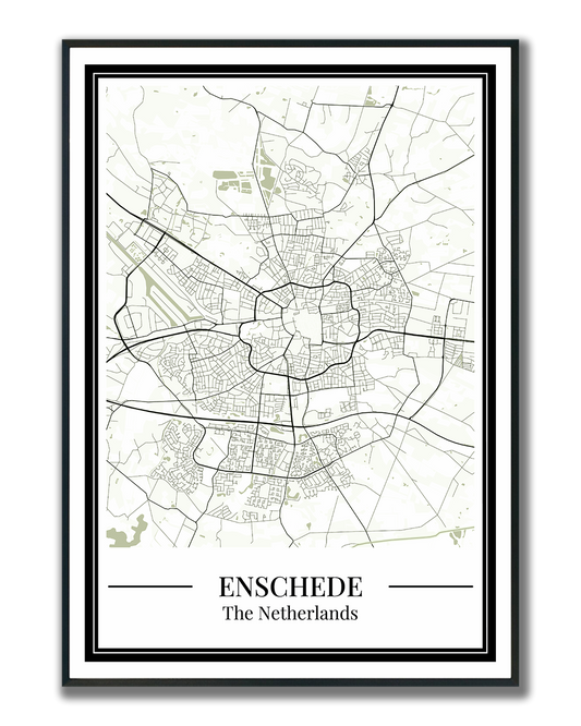 Enschede - Poster Sage Green