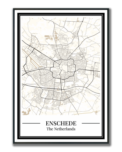 Enschede - Poster Warm Sand