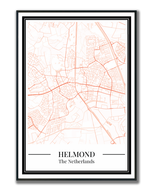 Helmond - Poster Warm Peach