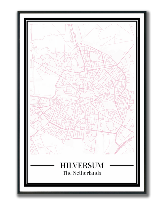 Hilversum - Poster Blush Pink