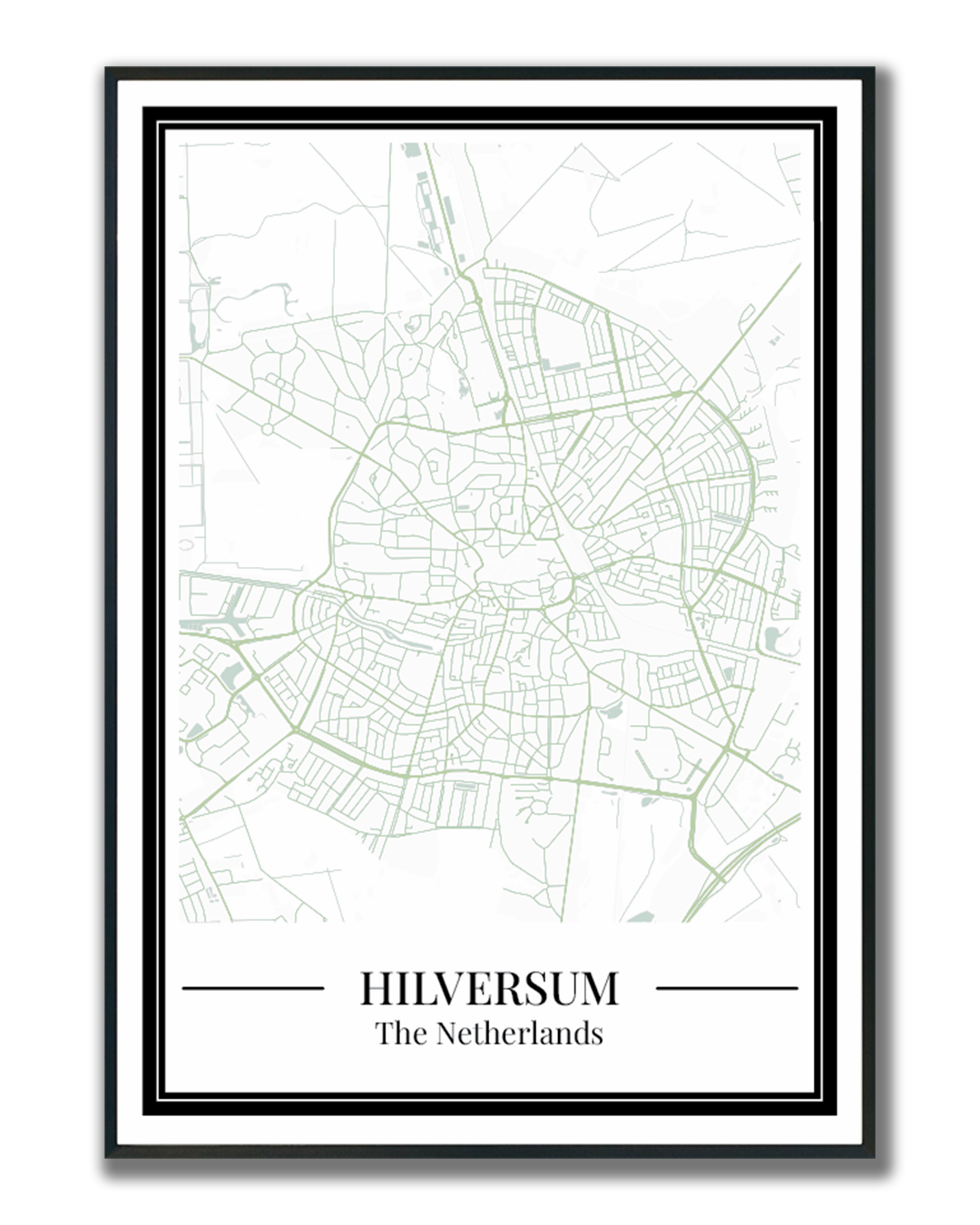 Hilversum - Poster Sage Green