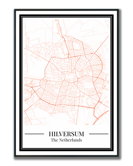 Hilversum - Poster Warm Peach