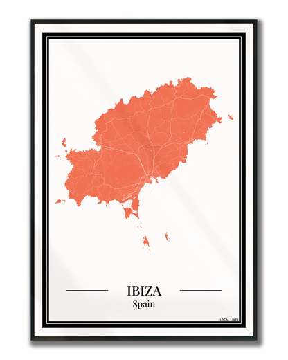 Ibiza - Poster Warm Peach