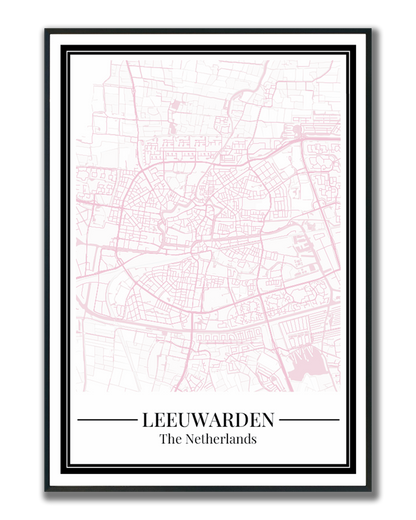 Leeuwarden - Poster Blush Pink