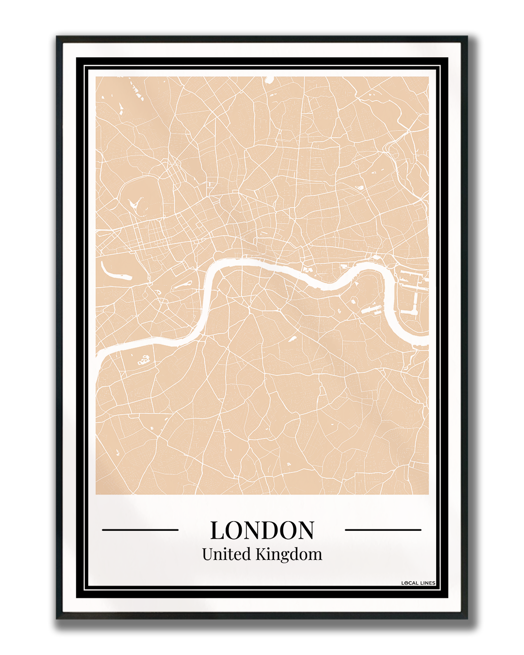 London - Poster Warm Sand