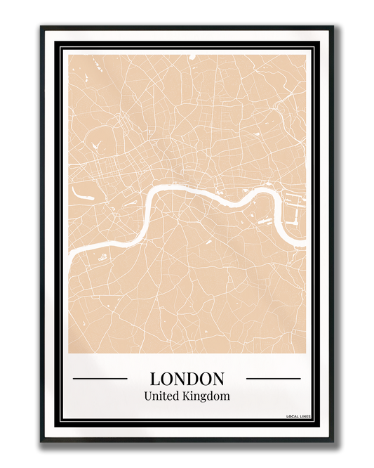 London - Poster Warm Sand
