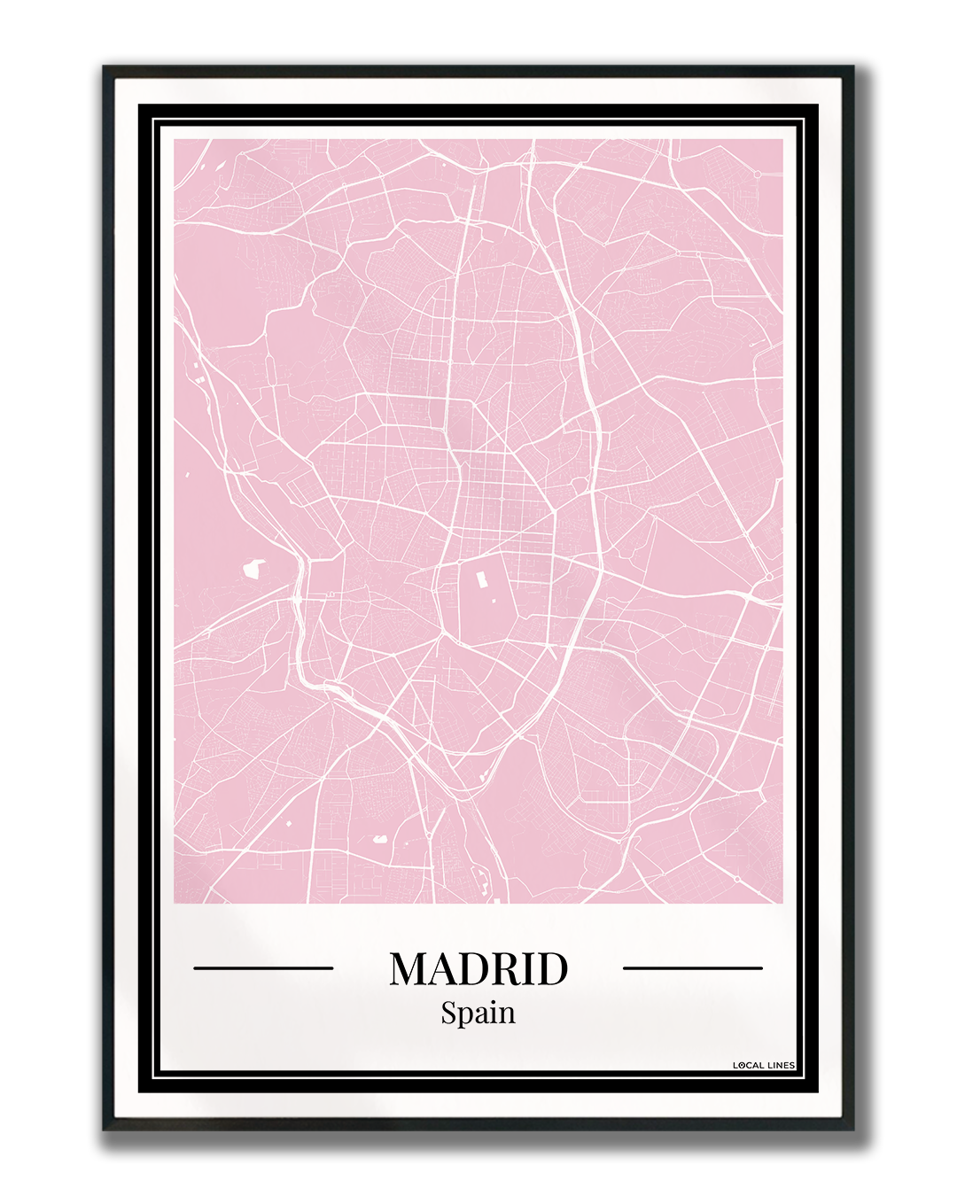 Madrid - Poster Blush Pink