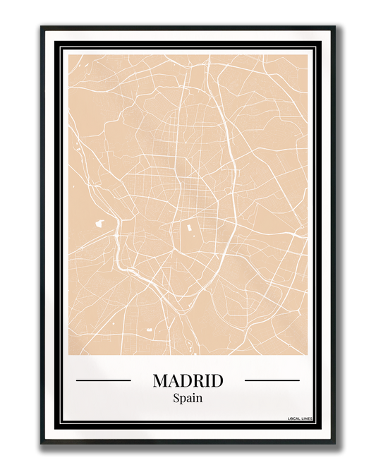 Madrid - Poster Warm Sand