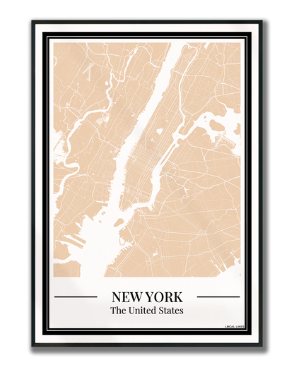 New York City - Poster Warm Sand