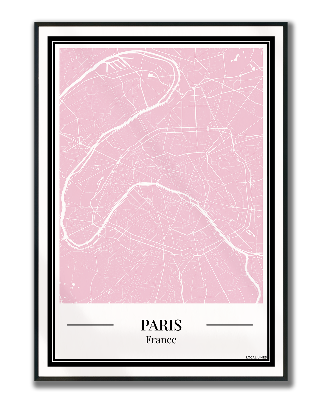 Paris - Poster Blush Pink