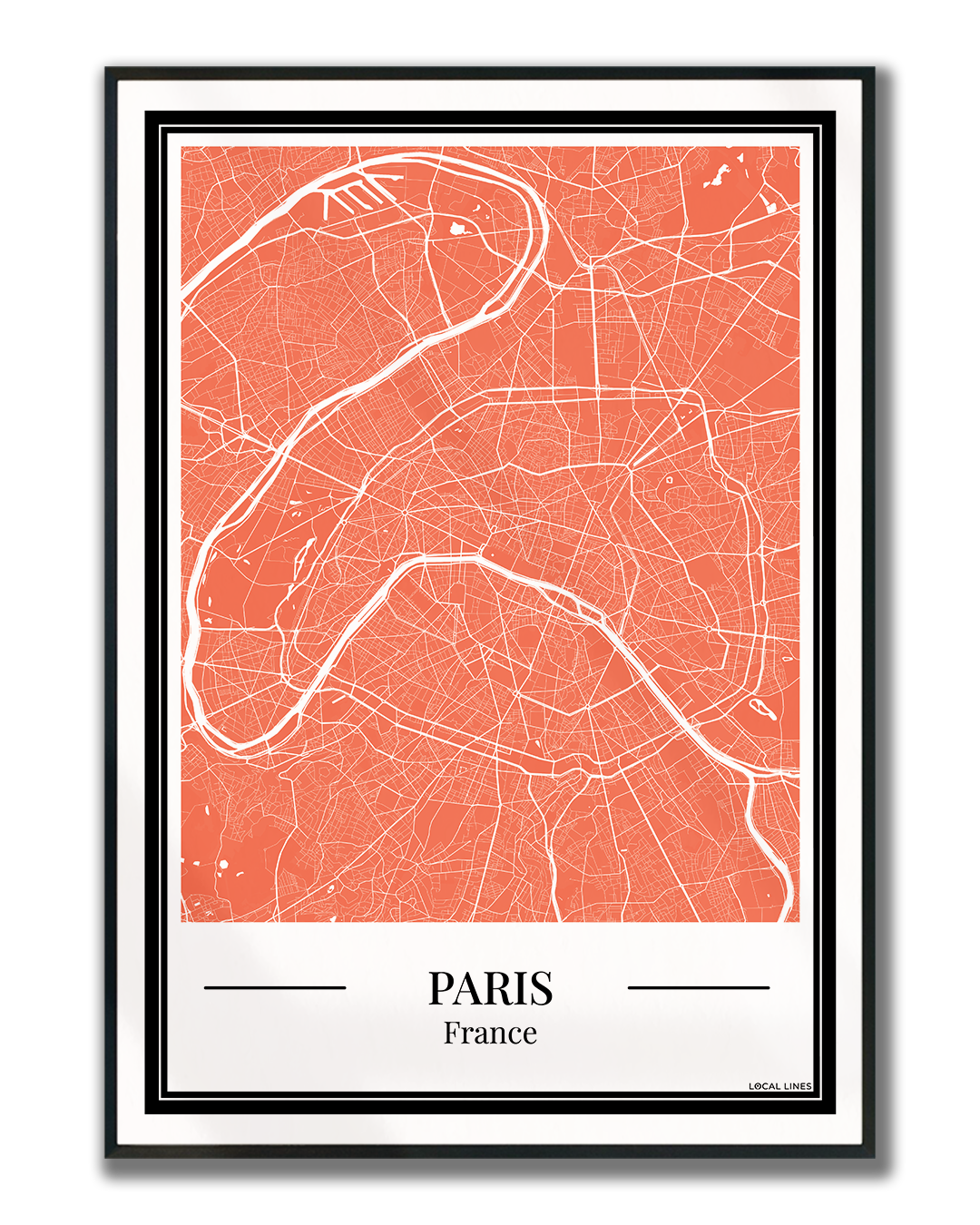 Paris - Poster Warm Peach