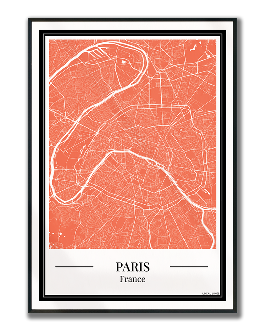 Paris - Poster Warm Peach