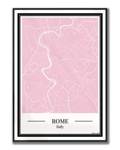 Rome - Poster Blush Pink