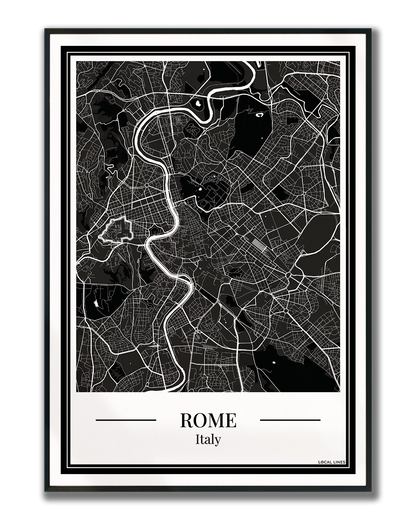Poster Rome | Stadskaart