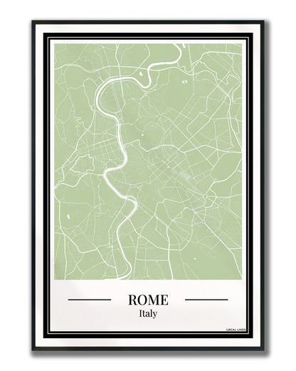 Rome - Poster Sage Green
