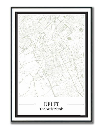 Delft - Poster Sage Green