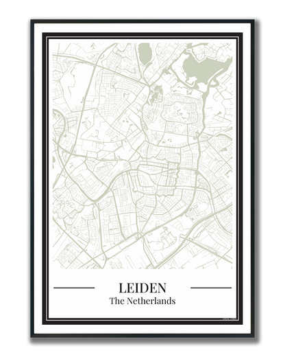 Leiden - Poster Sage Green