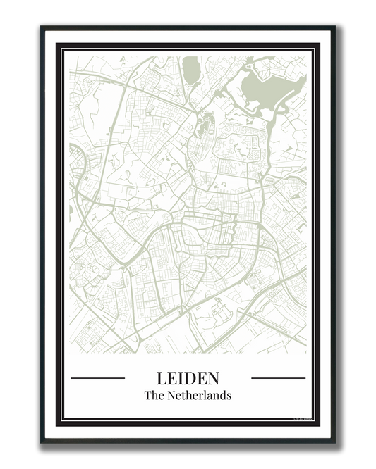 Leiden - Poster Sage Green