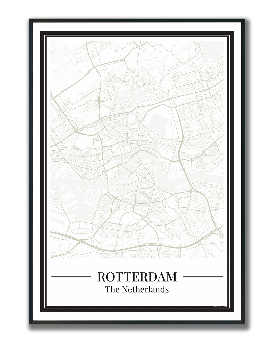 Rotterdam - Poster Sage Green