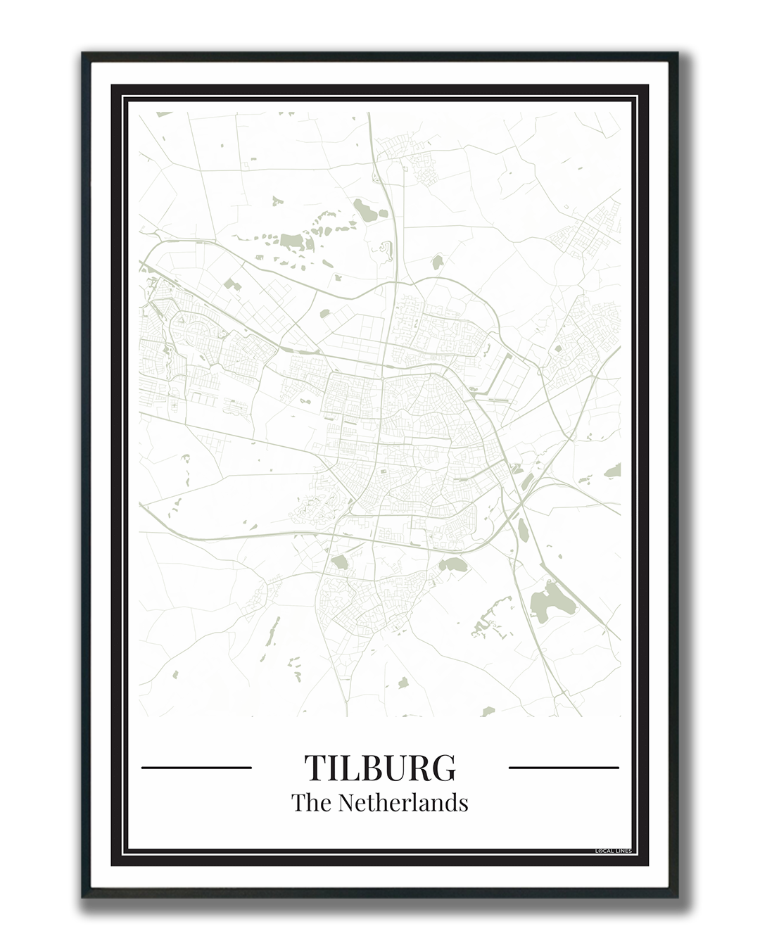 Tilburg - Poster Sage Green