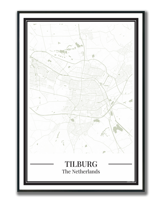Tilburg - Poster Sage Green