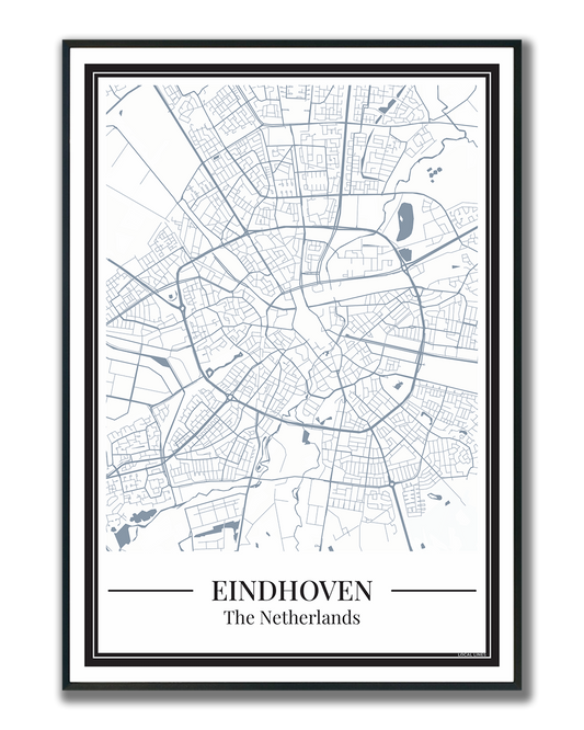 Eindhoven - Poster Slate Blue