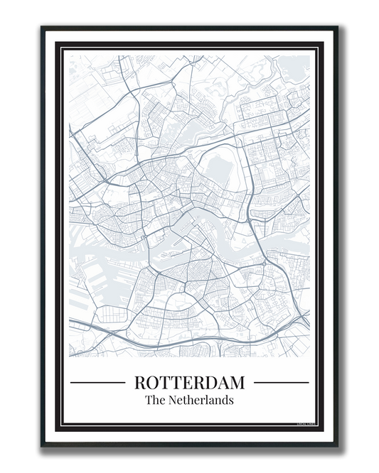 Rotterdam - Poster Slate Blue