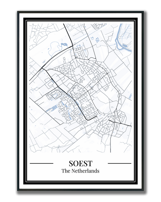 Soest - Poster Slate Blue