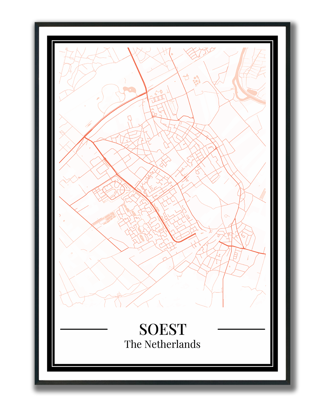 Soest - Poster Warm Peach