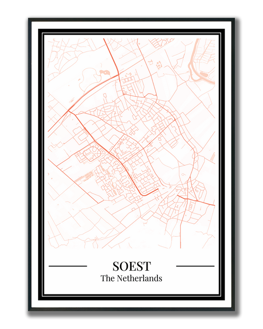 Soest - Poster Warm Peach