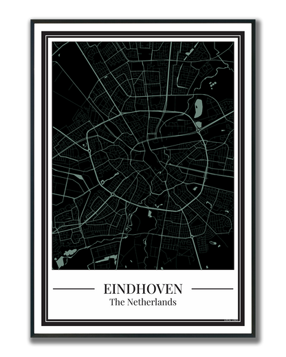 Eindhoven - Poster Soft Teal