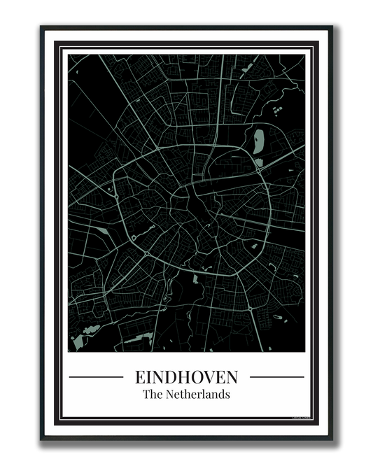 Eindhoven - Poster Soft Teal