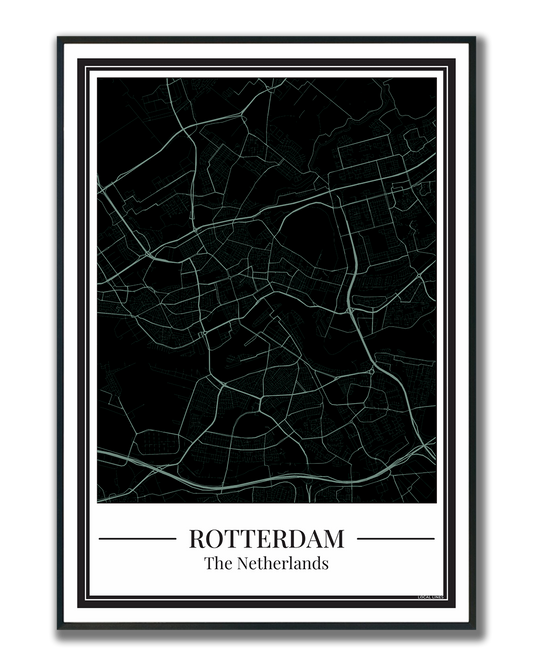 Rotterdam - Poster Soft Teal