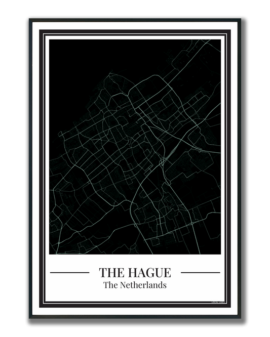 The Hague - Poster Soft Teal