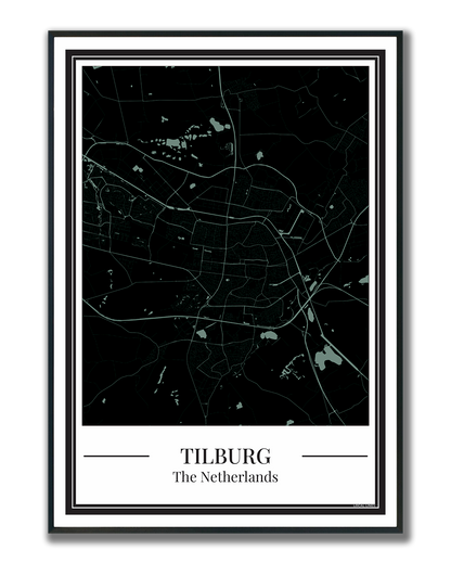 Tilburg - Poster Soft Teal