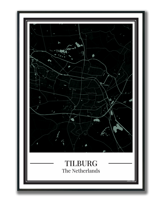 Tilburg - Poster Soft Teal