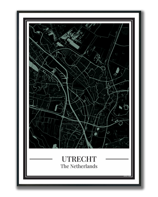 Utrecht - Poster Soft Teal